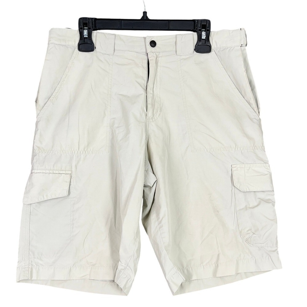 Marks Spencer Blue Harbour Stormwear Cargo Shorts Mens 34 Golf Dock Boating Dock